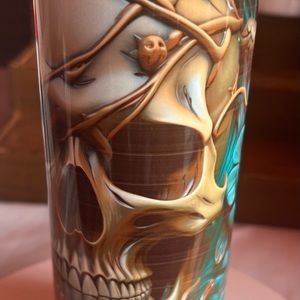 Skeleton Halloween Tumbler